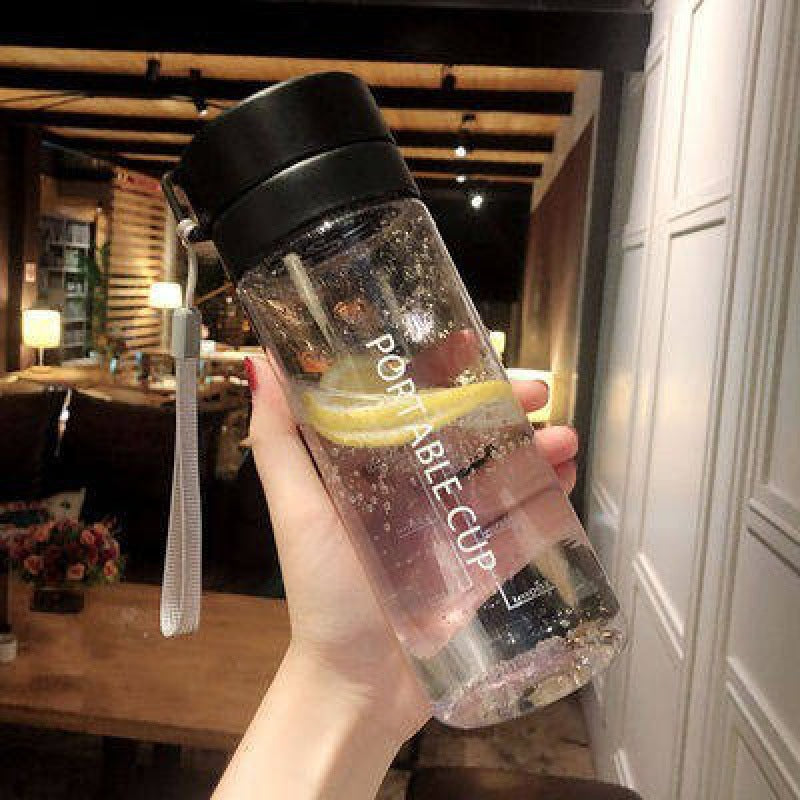 Damen stilvolle Glas-Trinkflasche Brehn