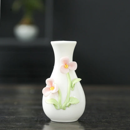 Elegante Florale Keramische Vase Brehn