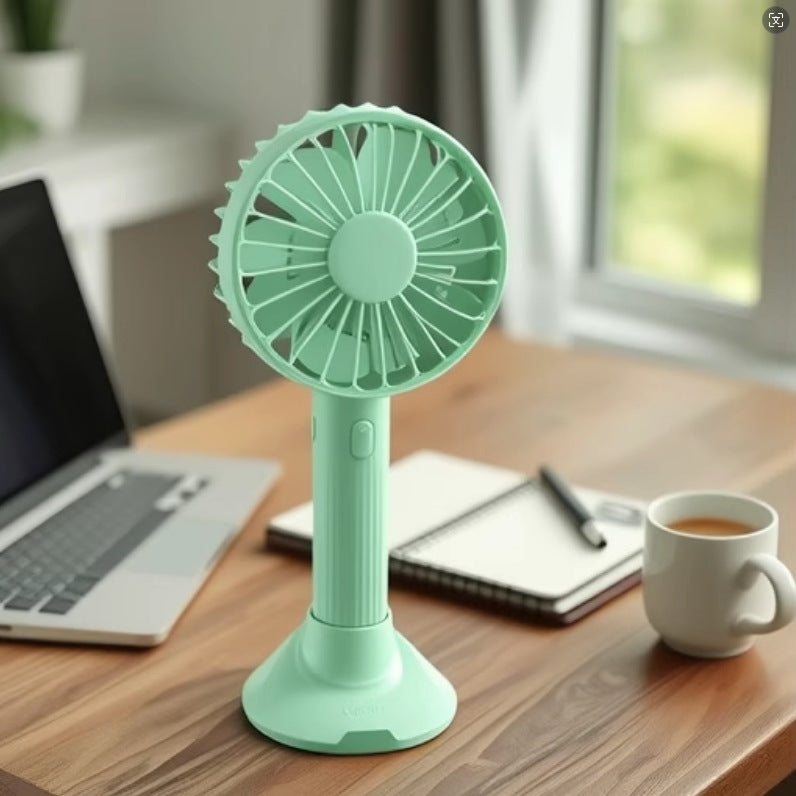 Tragbarer Tischventilator mit Usb-Aufladung und Flexibel Einstellbarem Neigungswinkel Brehn