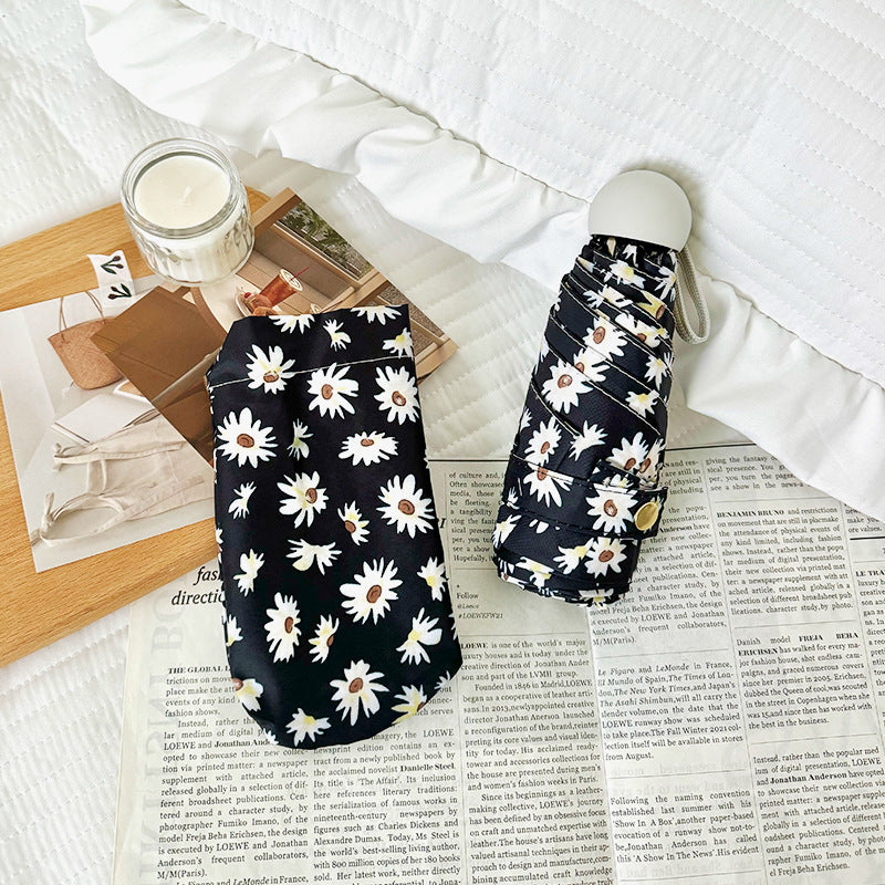 Damen Faltbare Einkaufstasche mit charmantem Blumendesign Brehn