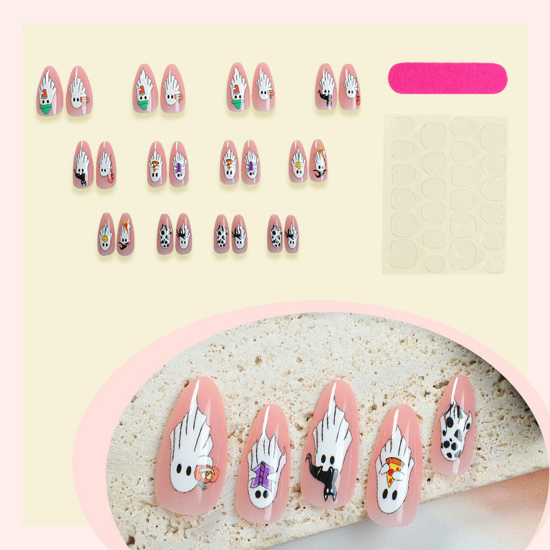 Kreatives Nagelkunstset mit Halloween-Themen Brehn