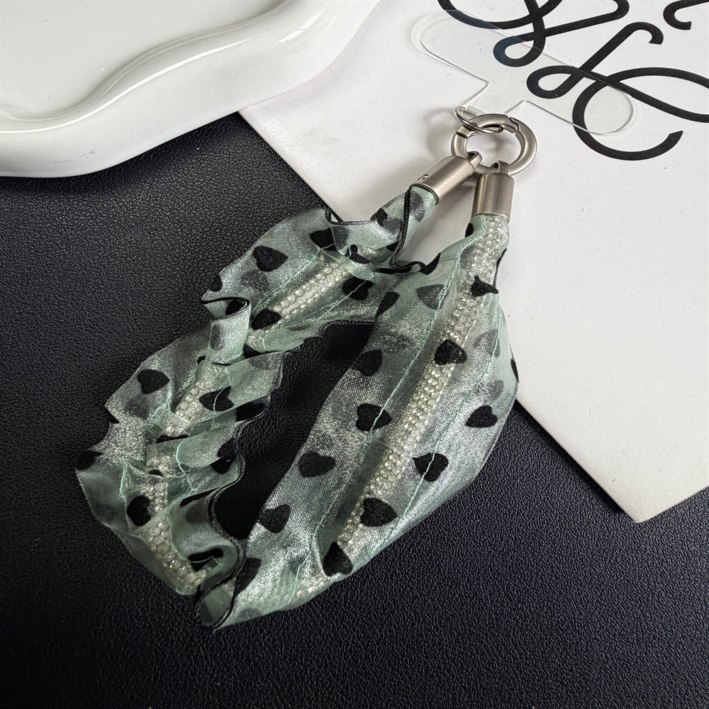 Herz-muster Haar Scrunchie Brehn