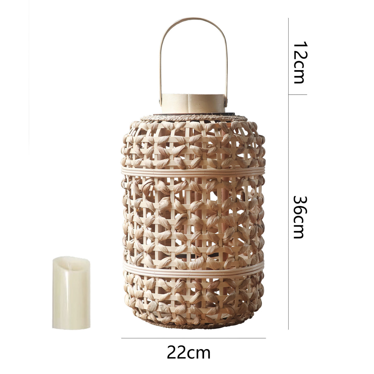 Dekorativer Rattan-Laterne Brehn