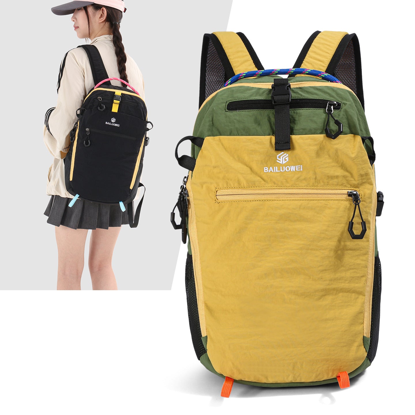 Vielseitiger Outdoor-Wanderrucksack Brehn