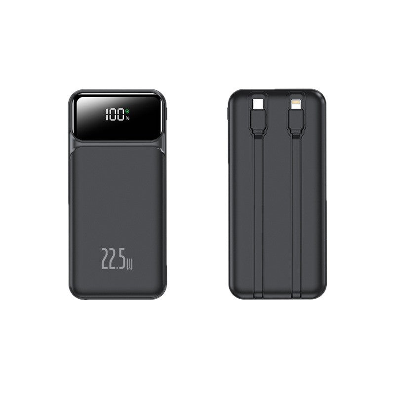 Tragbare Powerbank mit Intelligentem Usb-Ladeanschluss und Digitaler Anzeige Brehn