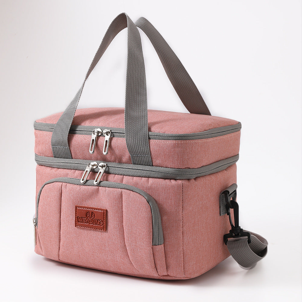 Damen Isolierte Picknick-Tasche mit zwei separaten Fächern Brehn