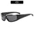 Sportliche Schutz Wrap Sonnenbrille