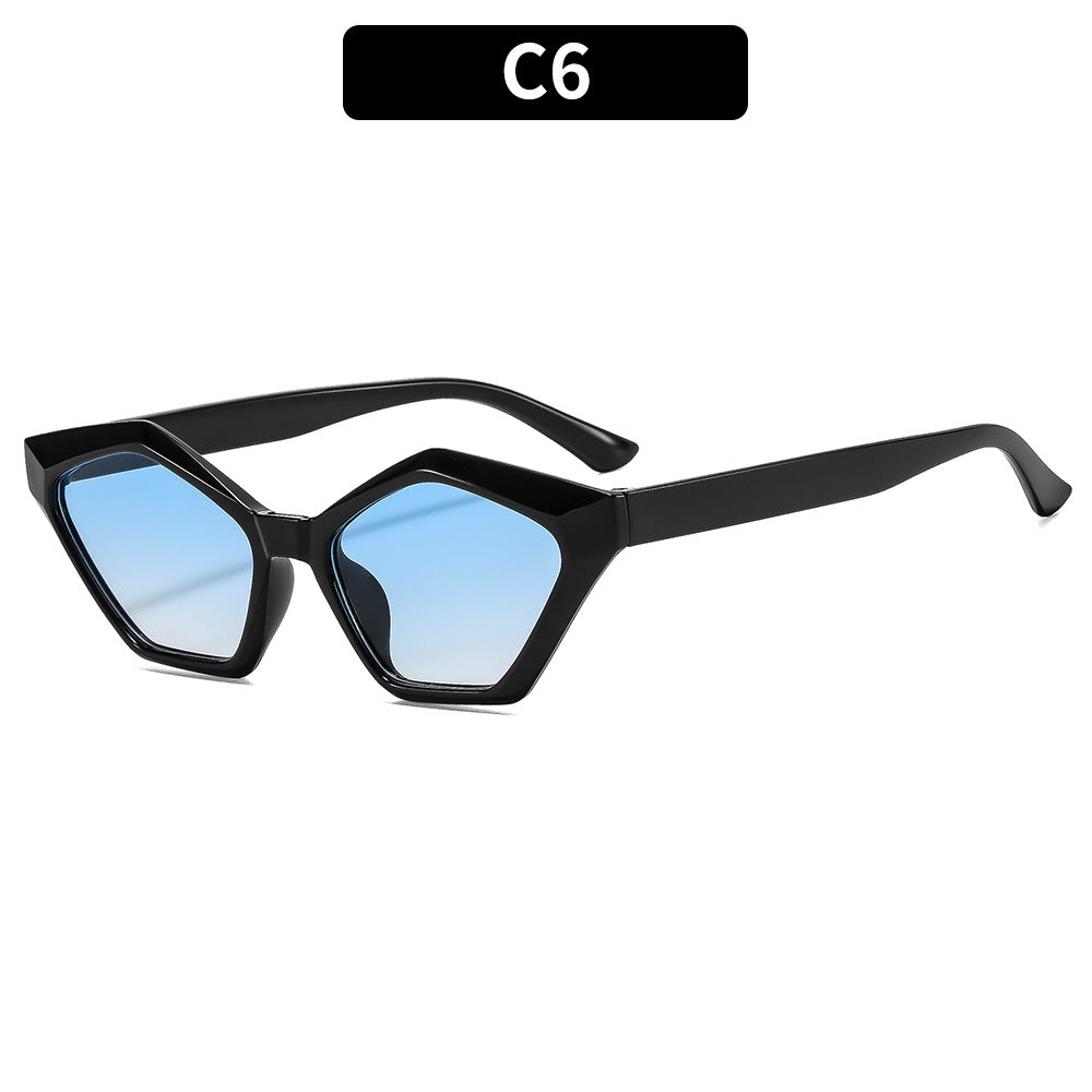 Avant-Garde Hexagonale Sonnenbrille