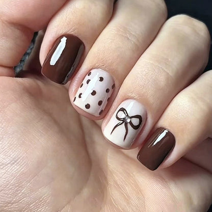 Elegantes Bogen-Themen-Nagelkunst-Set Brehn