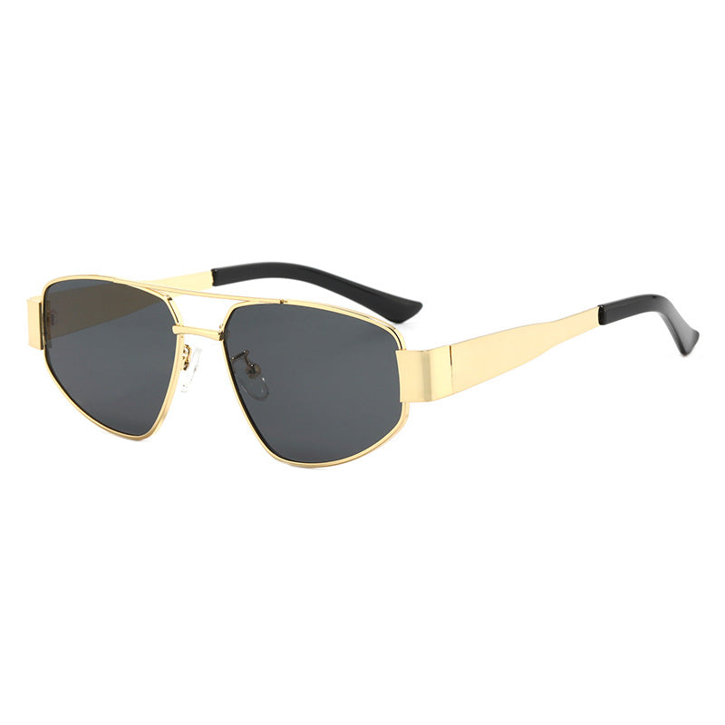 Herren Aviator-Style Metall Sonnenbrille Brehn