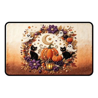 Halloween-Themen-Badmatte