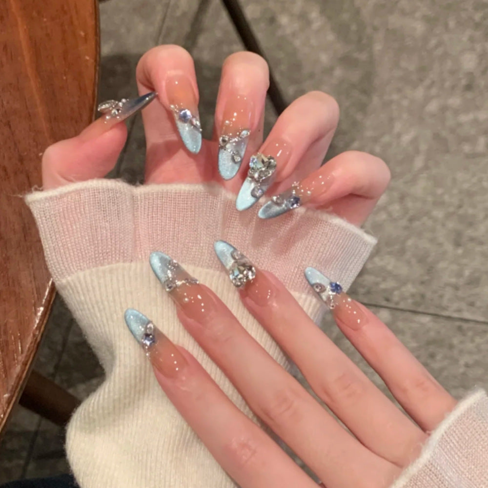 Niedliches Bären-Thema Press-On Nagelset Brehn