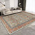 Vintage Floral Patterned Area Rug Brehn