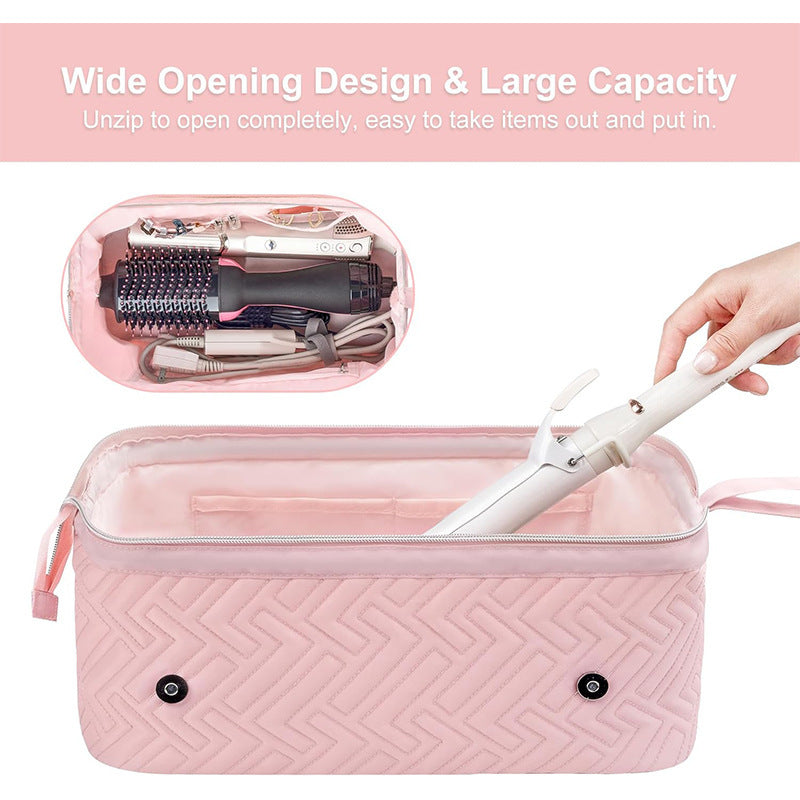 Kosmetik-Organizer Tasche mit Vorgefertigtem Platz für Styling-Geräte Brehn