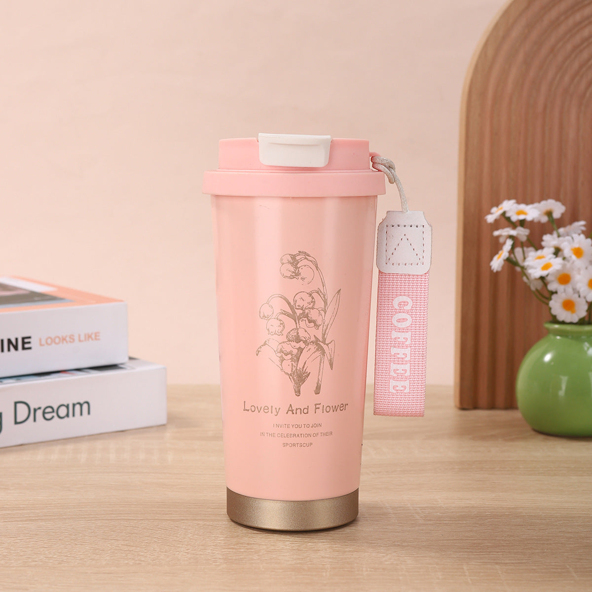 Damen eleganter und isolierter To-Go Trinkbecher Brehn