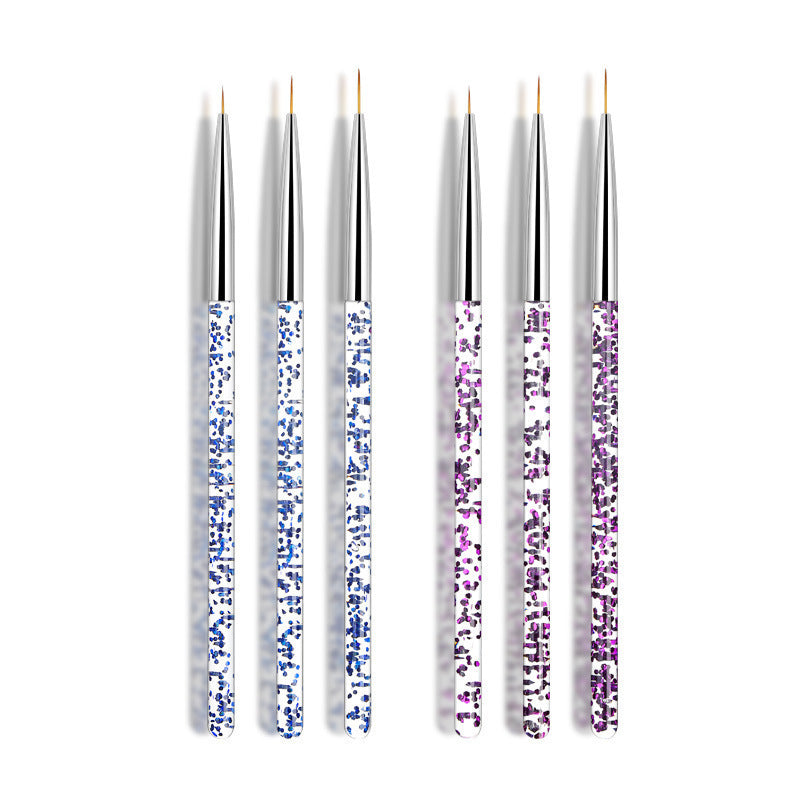 Feine Punkt Nail Art Detailpinsel Set Brehn