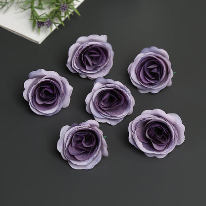 Realistische Künstliche Rosen Brosche