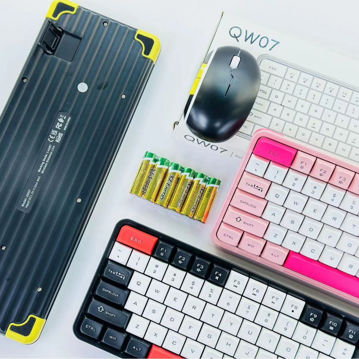 Kabelloses kompaktes Gaming-Tastatur- und Maus-Set Brehn
