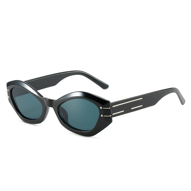 Damen stilvolle Designer-Sonnenbrille mit einzigartiger Rahmenkonstruktion Brehn