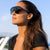 Damen sportliche Sonnenbrille im modernen Fliegerdesign Brehn