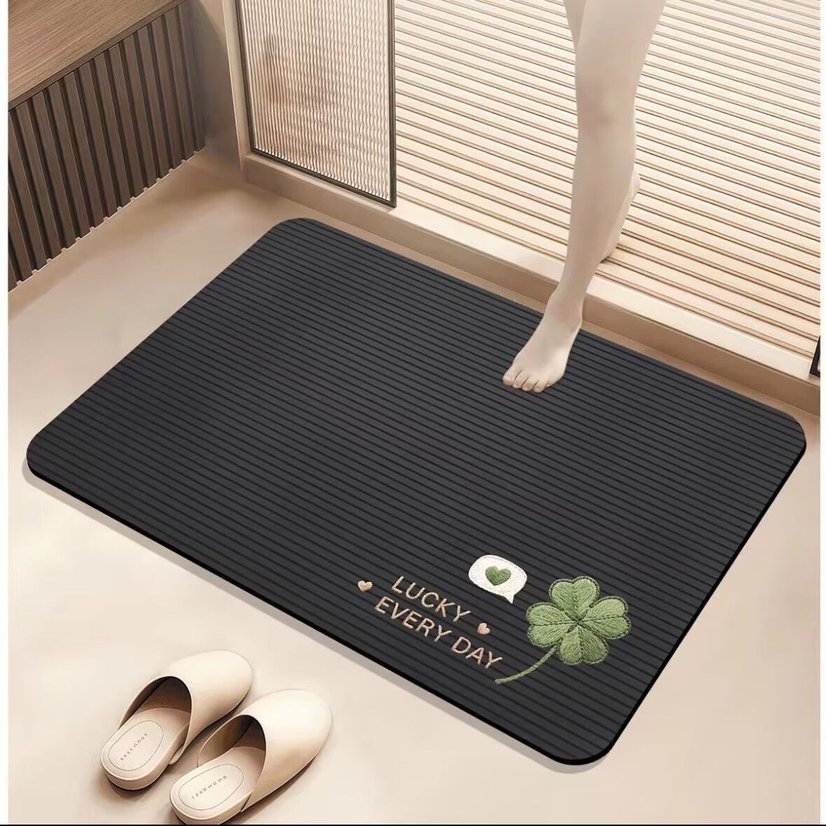 Rutschfeste Badezimmer Komfortmatte Brehn