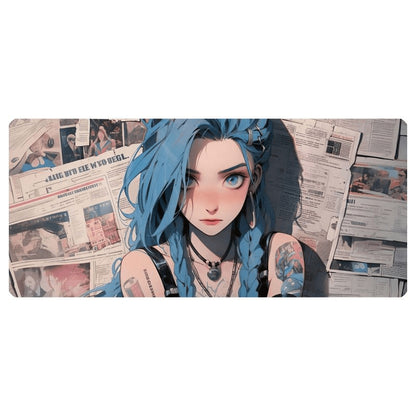 Anime-inspirierte Gaming-Mauspad