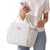 Isolierte Herzmuster Mittags-Tasche Brehn