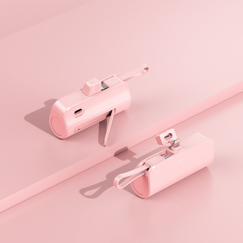 Tragbare Powerbank mit integriertem multifunktionalen Ladekabelsystem Brehn