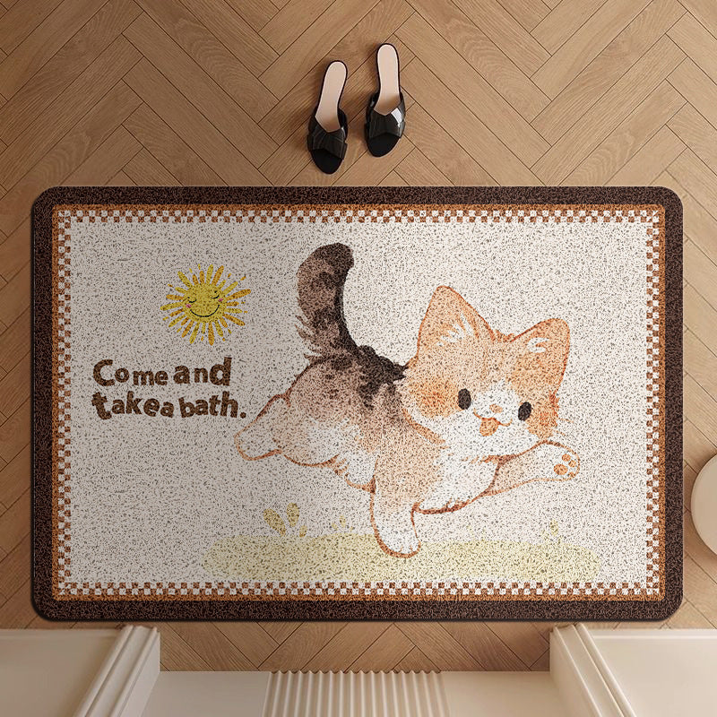 Katzen-Themen Fußmatte Brehn