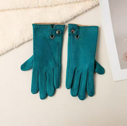 Touchscreen-kompatible weiche Lederhandschuhe Brehn