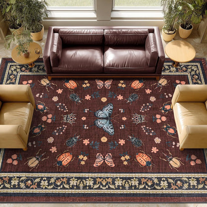 Dekorativer Floral-Design-Teppich Brehn