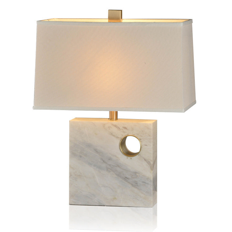 Dekorative Marmor Tischlampe