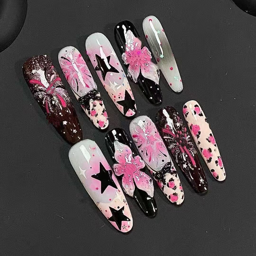 Stiletto Press-On Nagelverlängerungen Brehn