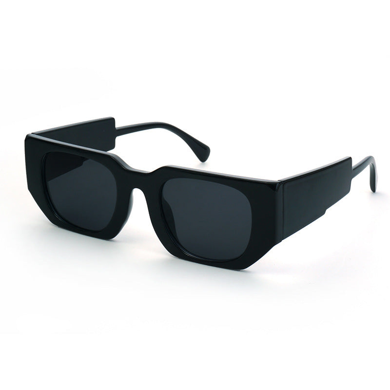 Damen Modische Sonnenbrille mit kantigem Rahmen und UV-Schutz Brehn