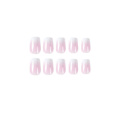 Kunstvolle Nagelverlängerungen mit Ombre Design Brehn