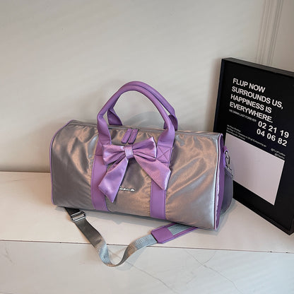 Elegante Schleifen-Akzent Duffel-Tasche Brehn