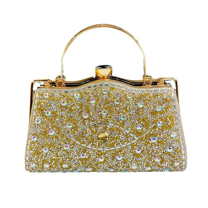 Dekorative Kristall-Detail Abendhandtasche