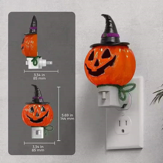 Dekorative Halloween-Kürbis-Nachtlicht Brehn