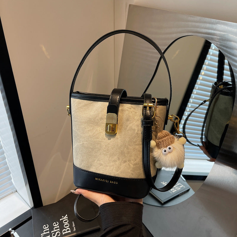 Chic Struktur Handtasche Brehn