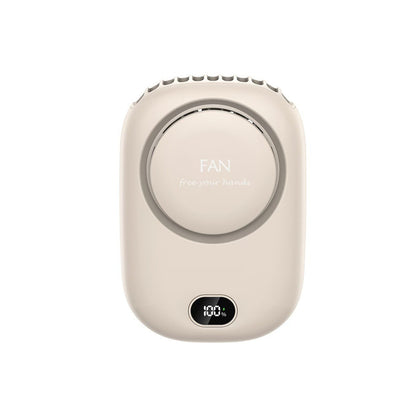 Damen tragbarer Handventilator mit LED-Display und wiederaufladbarer Funktion Brehn
