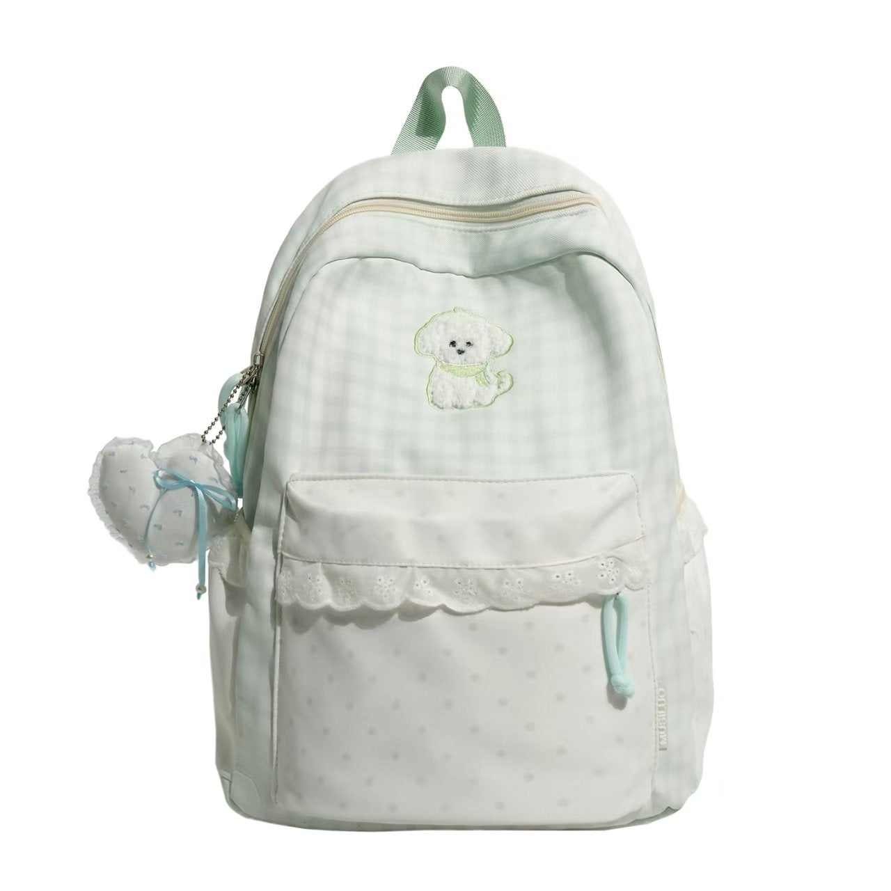 Verspielt gemusterter Rucksack Brehn