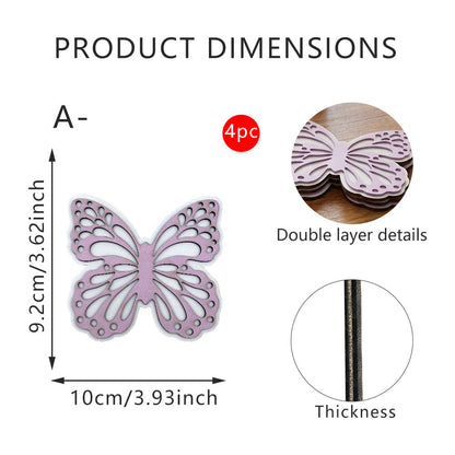 Dekorative Schmetterling Holzfigur Brehn