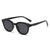 Klassische Übergroße Rahmen-Sonnenbrille