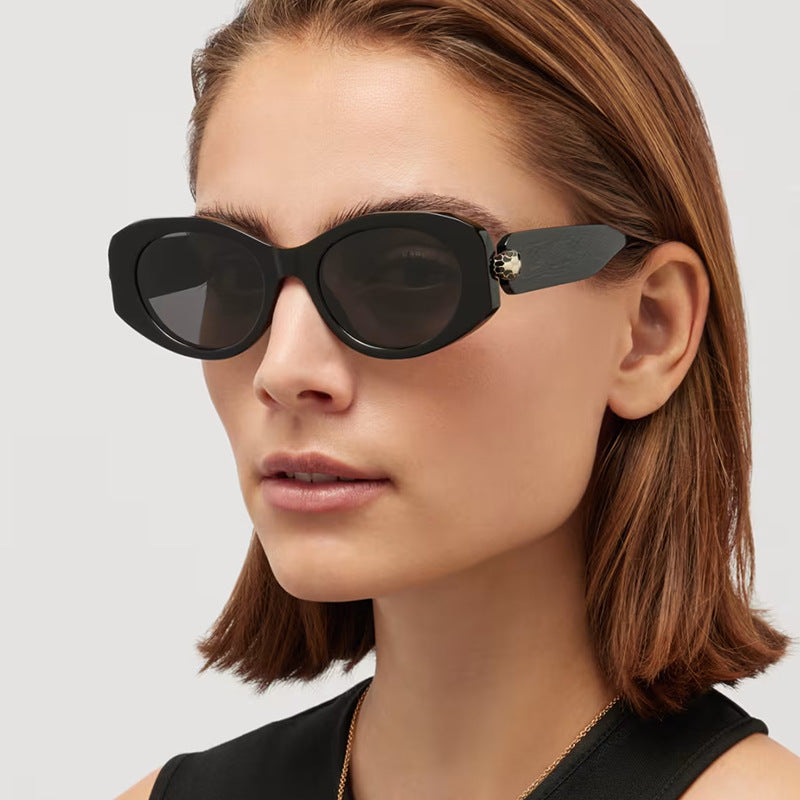 Damen elegante Sonnenbrille mit stilvollen Konturen Brehn
