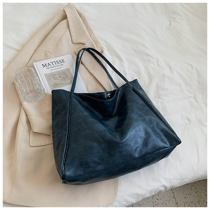 Elegante vegane Leder-Handtasche