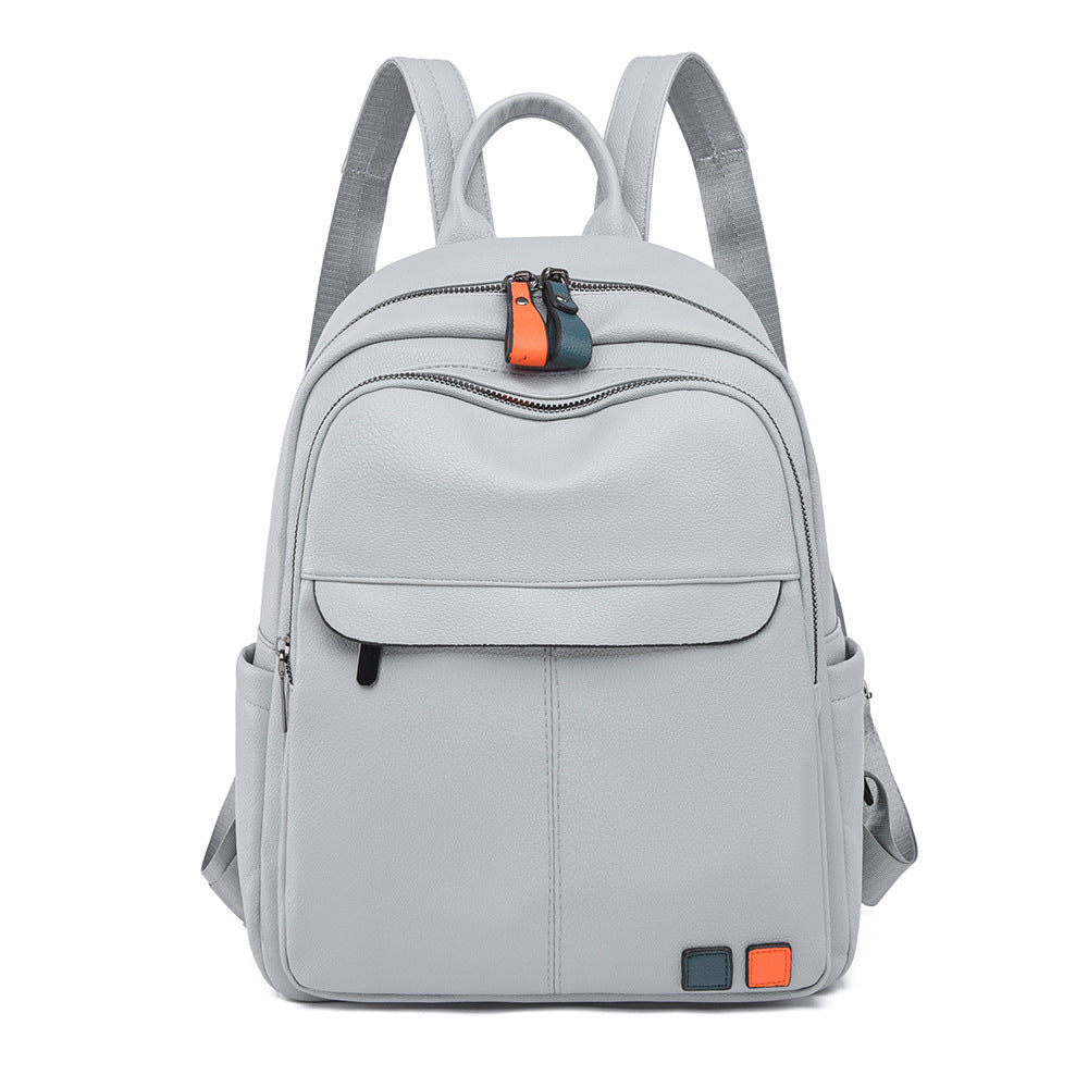 Leder Mehrfachfach Rucksack Brehn