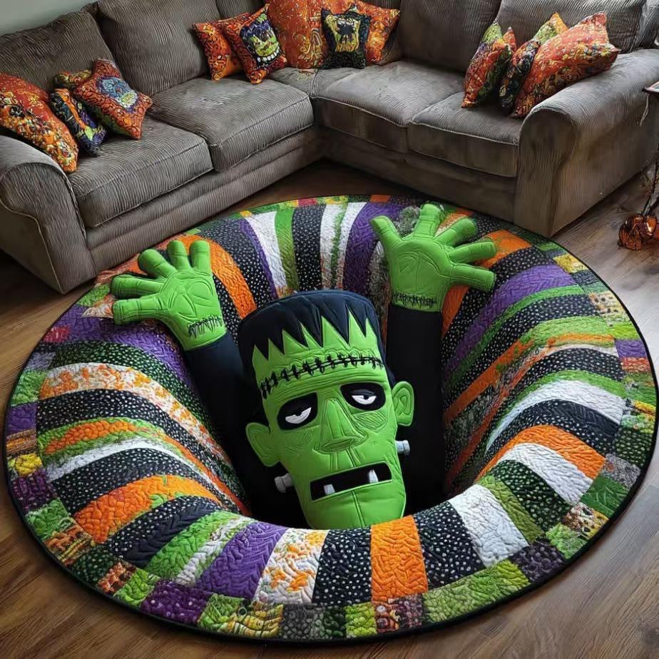 Halloween-Themen 3D-Optische Illusions-Teppich