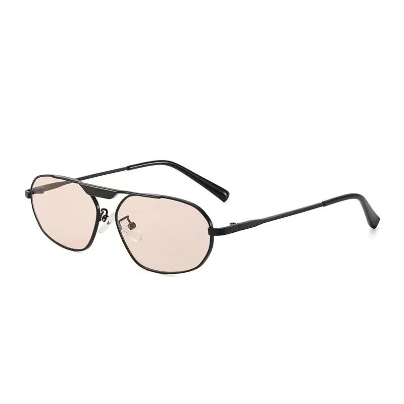 Damen modische Sonnenbrille im eleganten Polygon-Design Brehn