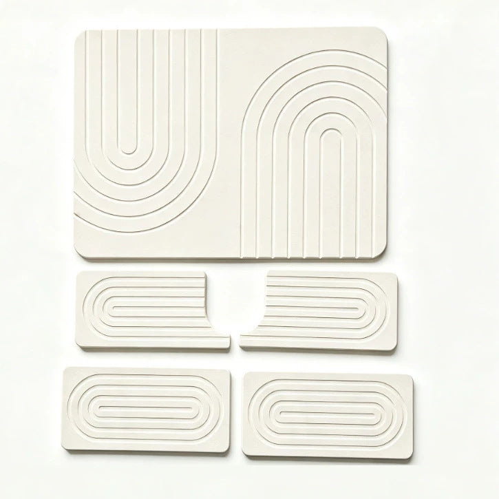 Multifunktionales Küchenoberflächenmatte-Set