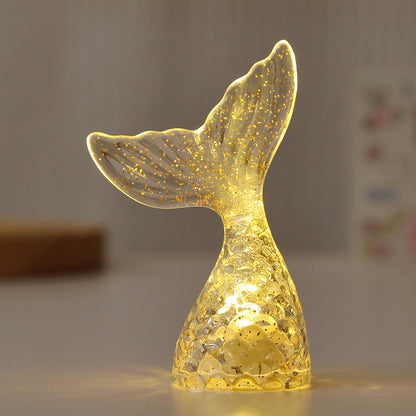 Dekorative Meerjungfrau Tischlampe